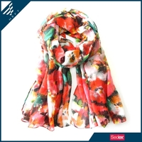 more images of HEFT Hot selling scarf with printed flowers