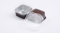more images of Airline Use Disposable Aluminum Foil Container/Aluminum Foil Tray with Lid