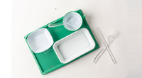 SAN Rotable Tableware Inflight Catering/Reusable Plastic Dinnerware