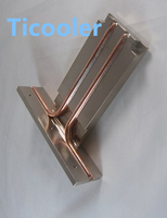 Ticooler wholesale copper heat pipe heat sink for telecom equipment