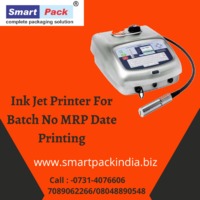 Inkjet Printer For MRP Date And Batch No Printing