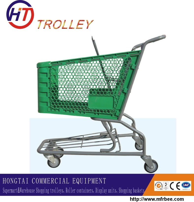 best_sale_wheeled_plastic_shopping_trolleyt_for_your_choice