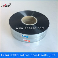 Aluminum and zinc metallized BOPP film for high-end capacitor