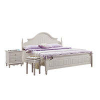 more images of 808 korean style white kids double bed for girl
