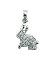 2015 Manli Fashion Cute rabbit 925 sterling silver pendant