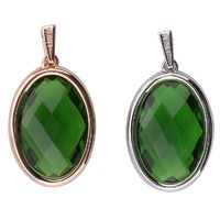 2015 Manli High Quality Natural emerald green crystal Pendant