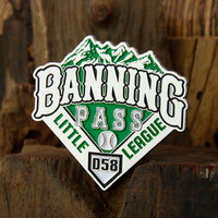 Banning Pass Little League Baseball Pins