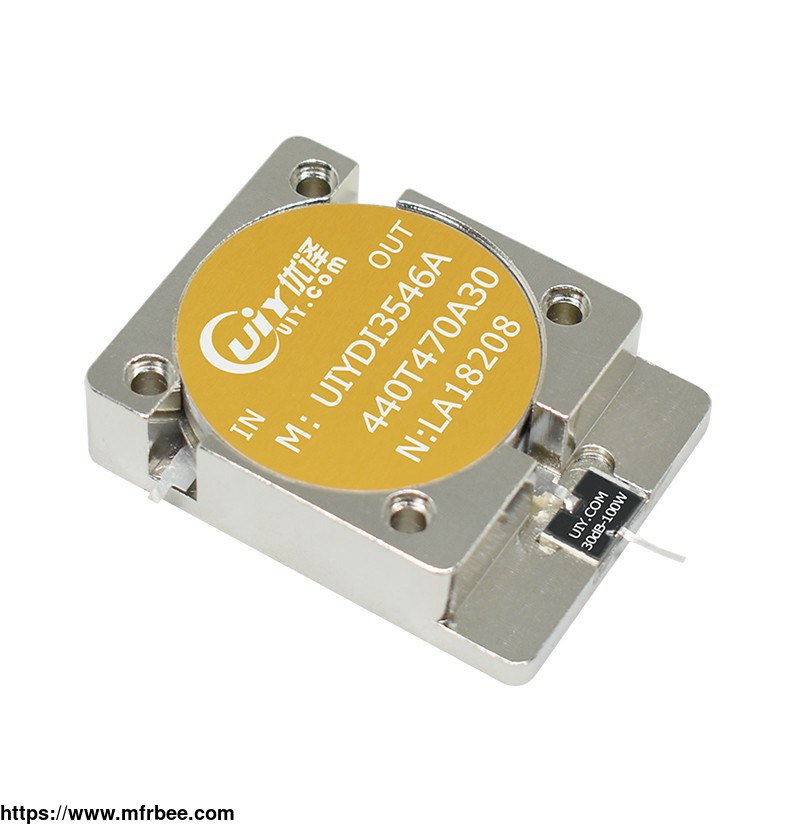 telecom_infrastructure_uhf_band_440_to_470mhz_rf_drop_in_isolators_high_isolation_34db