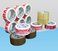 more images of Eco-friendly Water Base Acrylic BOPP Low /no Noise Tape