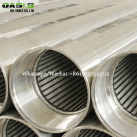 more images of Vee shape wedge wire well screen slotted liners and wire wrapped screens tube