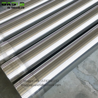 more images of 273mm OD OASIS well screen wedge wire screen reverse wire mesh pipe tube