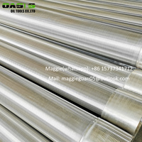 Johnson type well screen stainless steel wedge wire screens (customized)