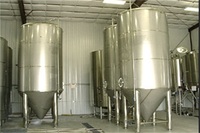 3500L industrial beer kettle fermenting system for big brewery capacity