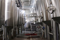 4000L beer fermentation tanks supplier for industrial beer making