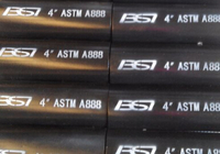 ASTM A888/CISPI301 CAST IRON HUBLESS PIPE AND FITTINGS