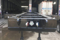more images of 2 Axles 20ft Skeletal Container Transport Semi Truck Trailer