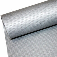 more images of 16.5oz Silver Silicone Coated Fiberglass Cloth