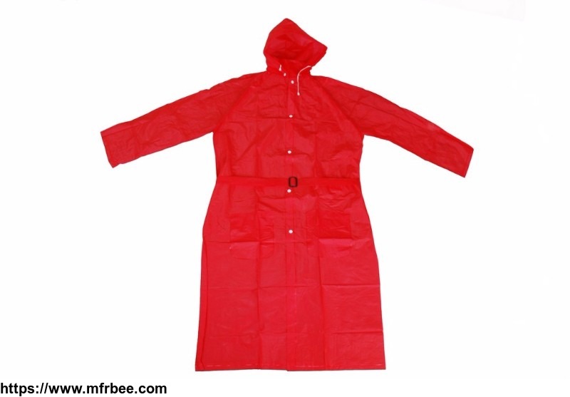 r_1056_red_pvc_vinyl_long_rain_ladies_waterproof_jackets