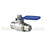 more images of 1/4" ADAPTER BALL VALVE WATER FILTER RO REVERSE OSMOSIS FAUCET TAP FEED