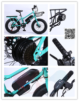 more images of 20 inch 7 speed red rabbit snow bike #snowbike