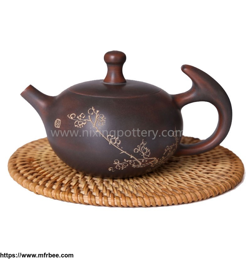 large_capacity_purple_clay_pot_pure_handmade_maestro_kungfu_tea_pot_chinese_qinzhou_nixing_pottery