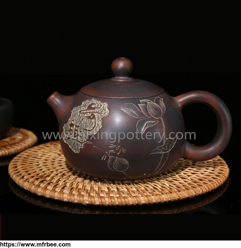 qinzhou_chinese_nixing_pottery_antiqued_xishi_purple_clay_pot_pure_handmade_tea_pot_tea_ware