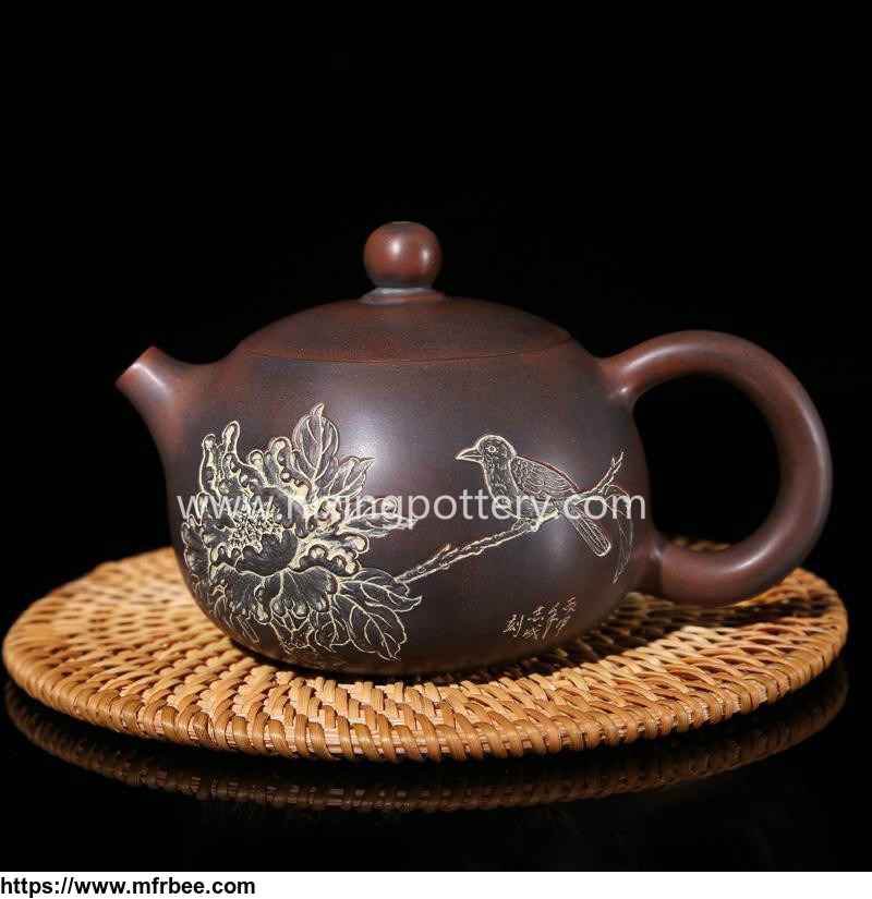nixing_pottery_pure_engraving_xishi_teapot_ceramic_tea_pot
