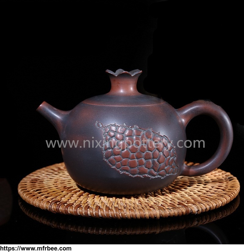 ceramic_teapot_qinzhou_nixing_pomegranate_tea_pot_230ml_hand_painting_tea_set