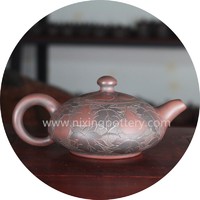 Qinzhou of China Nixing Pottery Pure Handmade Nixing Pot 200ML Small Teapot