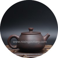 more images of Teapot Nixing Pottery Teapot Hand Painting Tea Ware Money Comes Everyday Tea Set