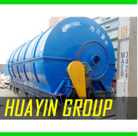 4-5 Workers Operate tire to fuel oil equipment Supplied By Xinxiang Huayin