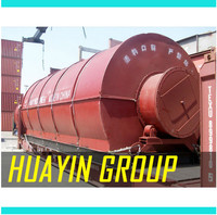 more images of HUAYIN new design waste plastic pyrolysis to oil machine with high oil rate