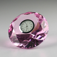 Crystal Diamond Clock