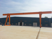 Material Lifting Hoist Single Girder Gantry Crane Design