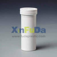 plastic effervescent tablet tube with spring cap