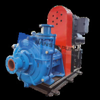Structural features of rubber-lined slurry pumps