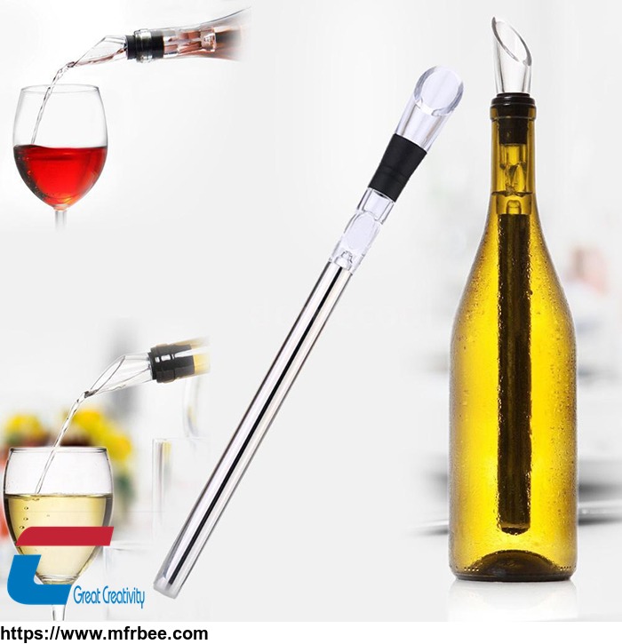 wine_accessories_stick_wine_milk_cooler_chiller_with_pourer_and_wine_stopper
