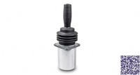 RunnTech 2 Axis Joystick Maintain in Y-axis, Spring Return in X-axis, Top with 1 NO Button