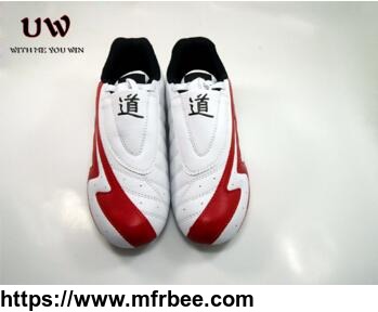 uwin_new_discipline_martial_arts_shoes_white_and_red_tkd_tae_kwon_do