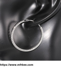 livingpal_sterling_silver_35mm_round_tube_hoop_earrings