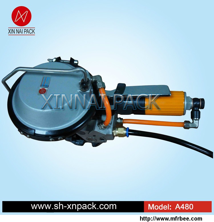 a480_pneumatic_thermal_melt_strapping_tool