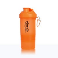 more images of 16oz/400ml smart shaker with sieve &2 containers(KL-7003)