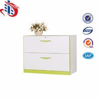 fashion hot sale office 2 drawers wide body metal filing cabinet