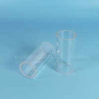 Transparent Clear Quartz Glass Tube
