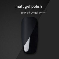Matt UV/LED Nail Gel Polish Matt Top Coat Soak Off Gel Nail Art