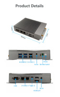 Celeron N100 Dual LAN Mini PC Ubuntu X86 Win 10 11 Minipc mini itx pc case fanless industrial mini pc