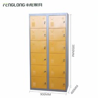 more images of Steel cubby clothes lockers small metal locker with 12 door