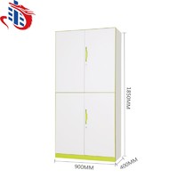 more images of Wholesale in luoyang 3mm Patent design 4 door 2 tire steel filing cabinet