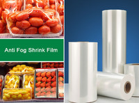 more images of low temperature anti fog economical cross-linked polyolefin shrink film
