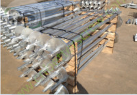 Balconies foundation used square shaft bar or tubular helical pile foundation products